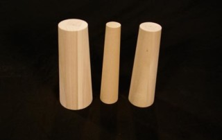 Three Wood Plugs